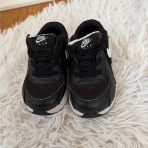 Nike Air Black and White Kids' Sneakers